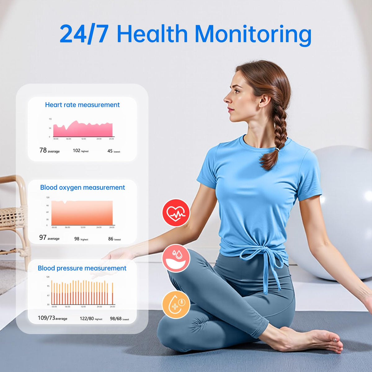 UniJethro ring on runner’s finger tracking steps and heart rate during exercise