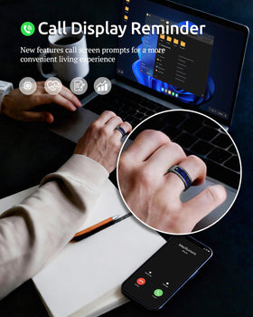 UniJethro ring in hand to show true size and portability benefit
