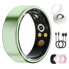 UniJethro front view displaying green finish and sleek profile for everyday wear