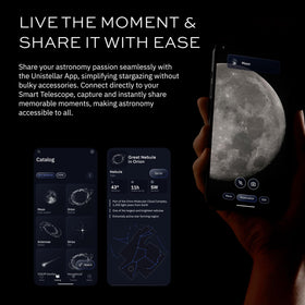 Unistellar EVScope 2 f4 450mm focal length offers sharp planetary detail