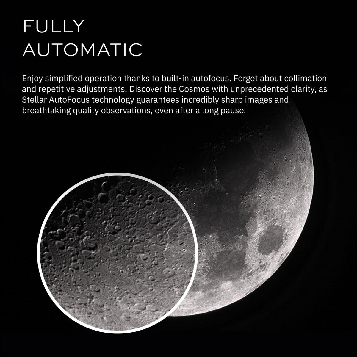 Unistellar Odyssey GoTo navigation enabling one-click sky targeting.