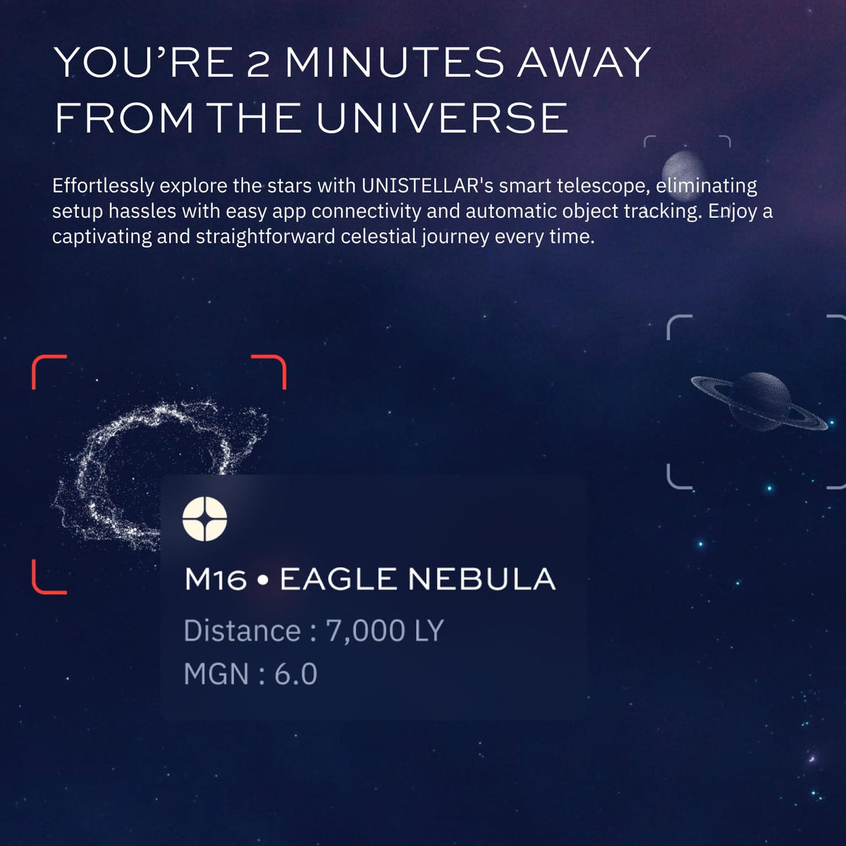 Unistellar Odyssey star catalog access and planning for observation sessions.