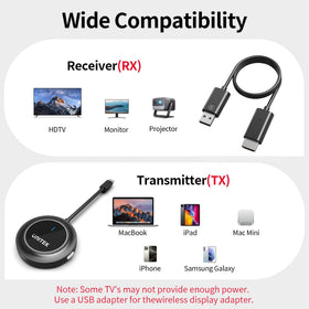 Unitek compact design is lightweight and travel-friendly