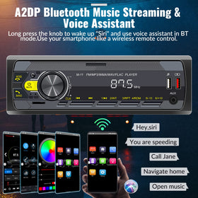 UNITOPSCI FM radio tuner 87.5–108 MHz for live stations.
