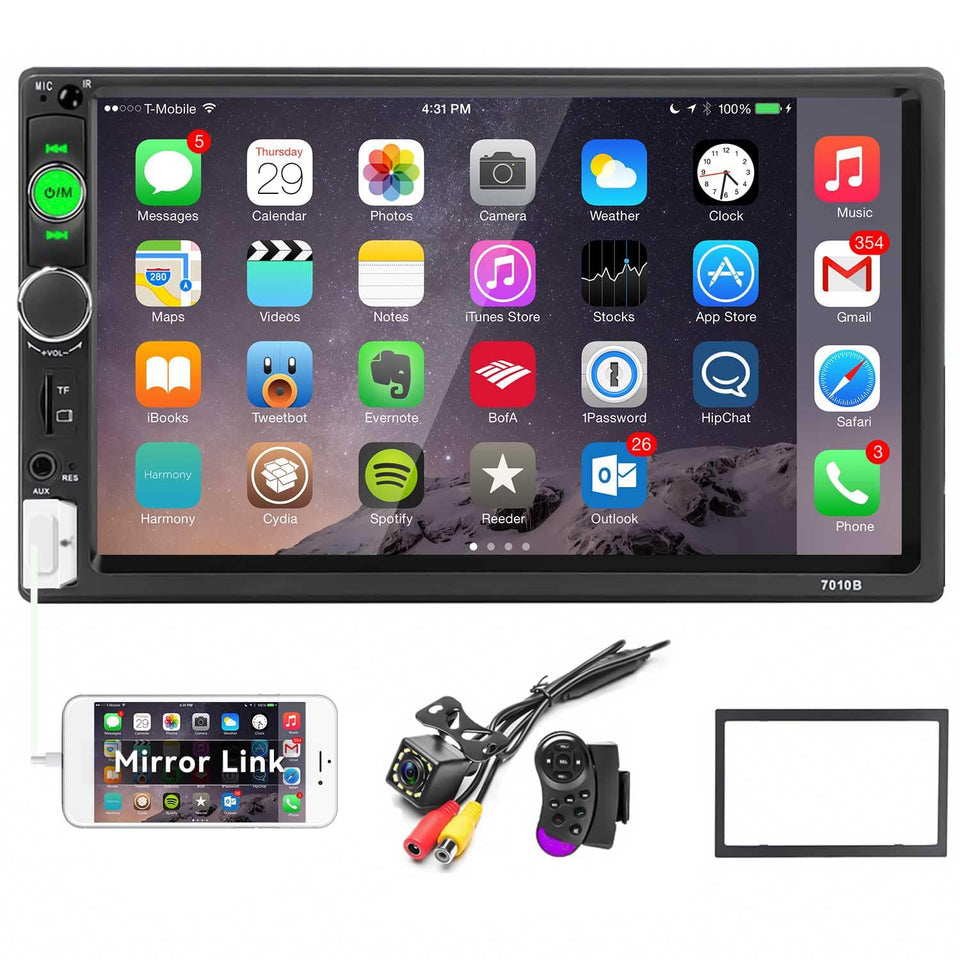 UNITOPSCI front panel showing 7-inch touchscreen and clear icons for easier control