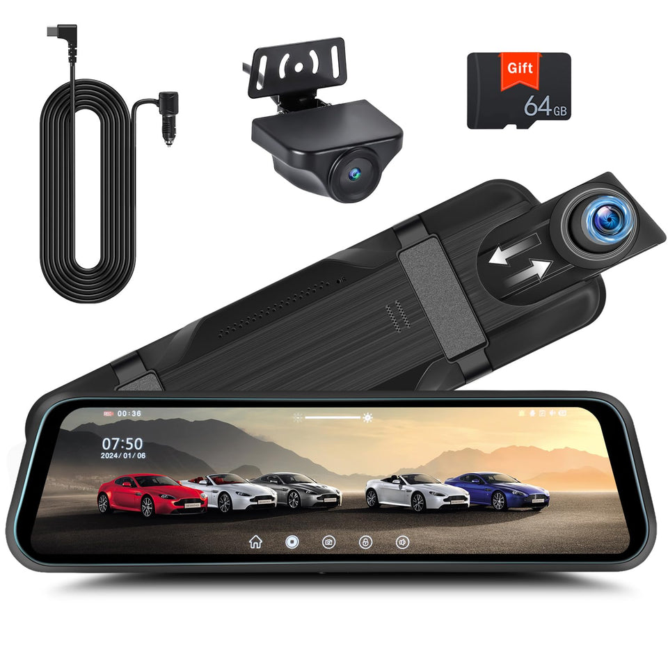 UNITOPSCI front mirror display showing clear day view and easy control