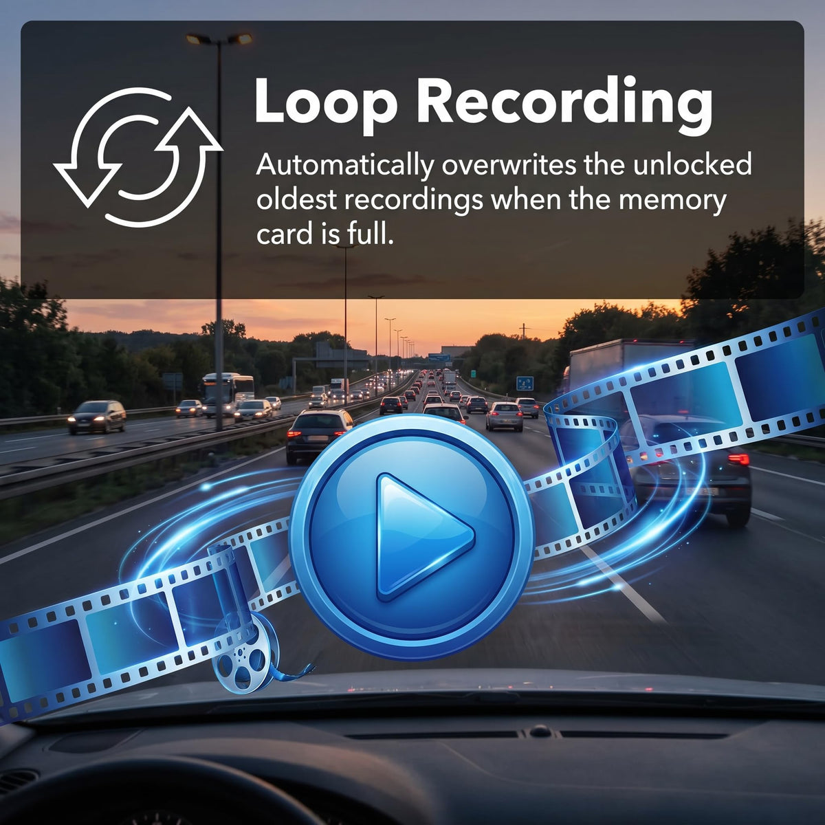 UNITOPSCI reverse assist with parking guidelines for safer backing