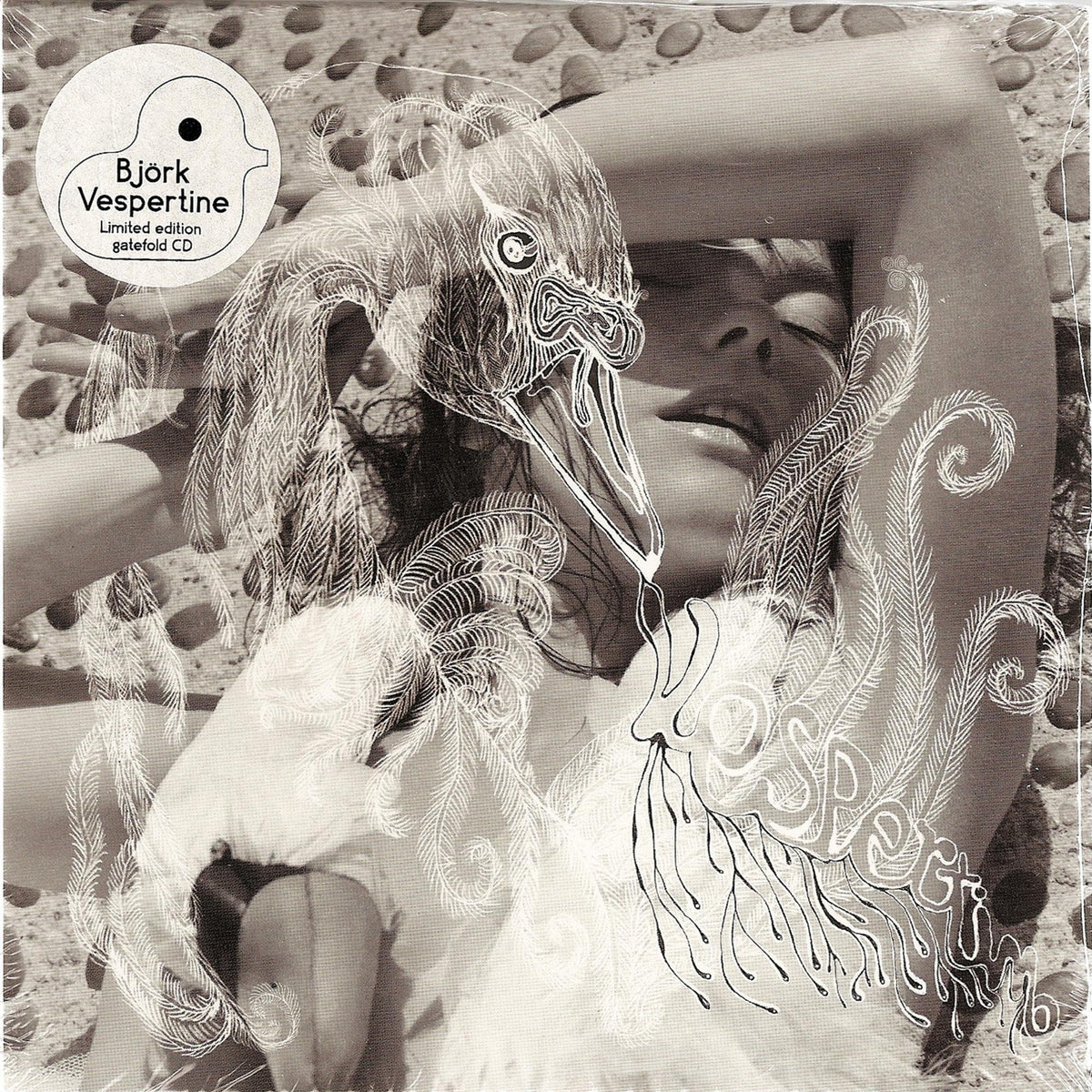 UNIVERSAL MUSIC GROUP Vespertine CD cover—captivating artwork for Bjork fans and collectors.
