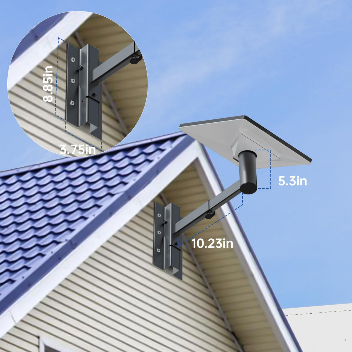Unmake Starlink Mini Mount roof adapter enabling stable roof installation