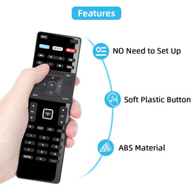 UNOCAR Chromecast replacement remote for Vizio TVs with easy app access.