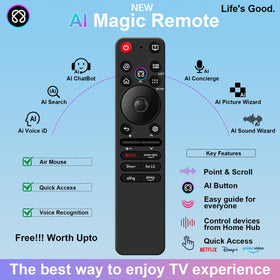 UNOCAR LG AI Remote air-mouse provides smooth on-screen control