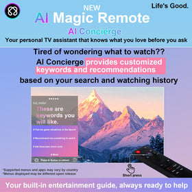 UNOCAR LG AI Remote eco-friendly-materials support family safety and sustainability