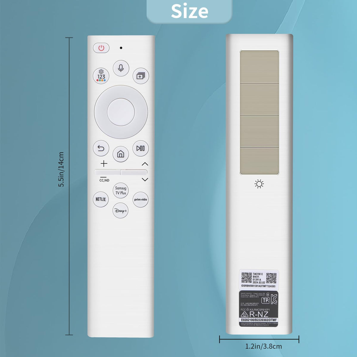 UNOCAR remote positioned on living room console for stylish match benefit
