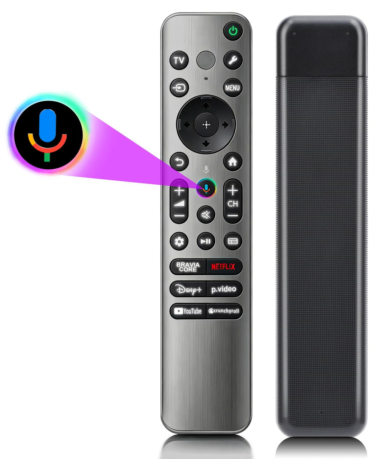UNOCAR Sony Bravia remote with backlit keys for dark rooms.