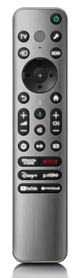 UNOCAR replacement Sony Bravia remote front view with clean design for easy control.