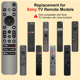 Setup diagram for pairing UNOCAR replacement remote with BRAVIA TVs.