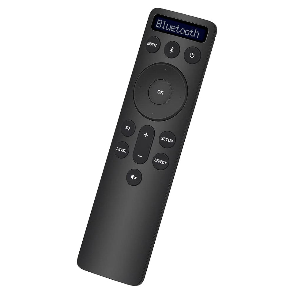 UNOCAR VIZIO remote with backlit display for easy nighttime control.