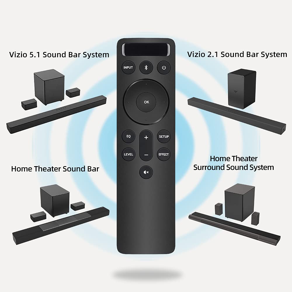 UNOCAR VIZIO remote works right out of the box without pairing.