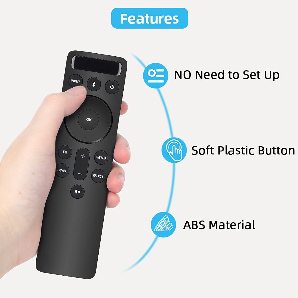 Premium ABS UNOCAR VIZIO remote built for durable daily use.
