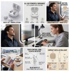 Unremittingly Bluetooth touch-control for easy music and calls