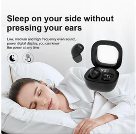Unremittingly discreet office-meeting earbuds suitable for professional settings