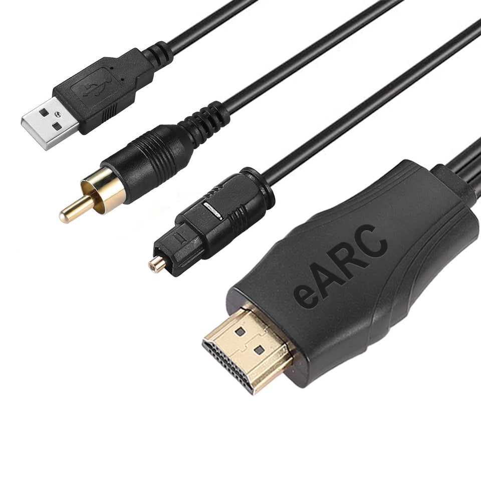 Unstincer ARC to Optical Coaxial Converter setup links TV to soundbar for enhanced audio
