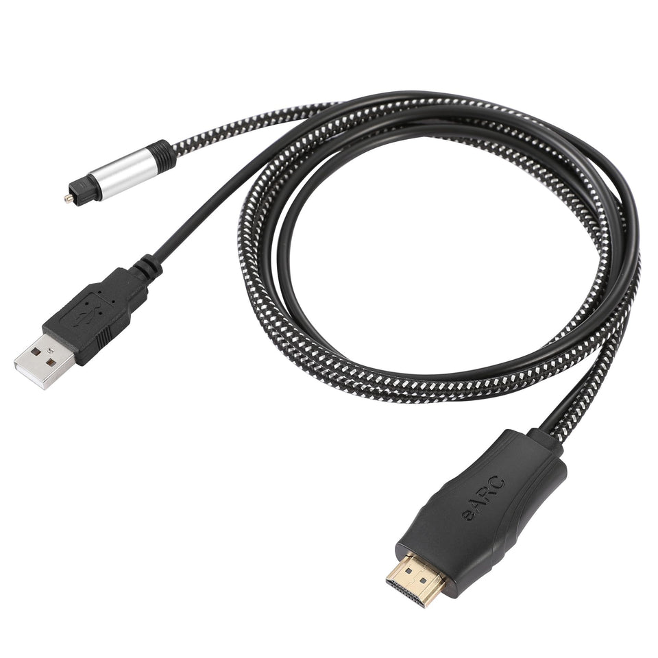 Unstincer ARC to optical setup showing easy TV to audio integration