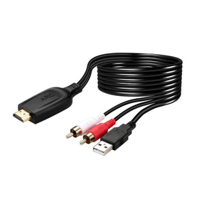 Unstincer arc-to-rca-converter front view shows compact plug-and-play design