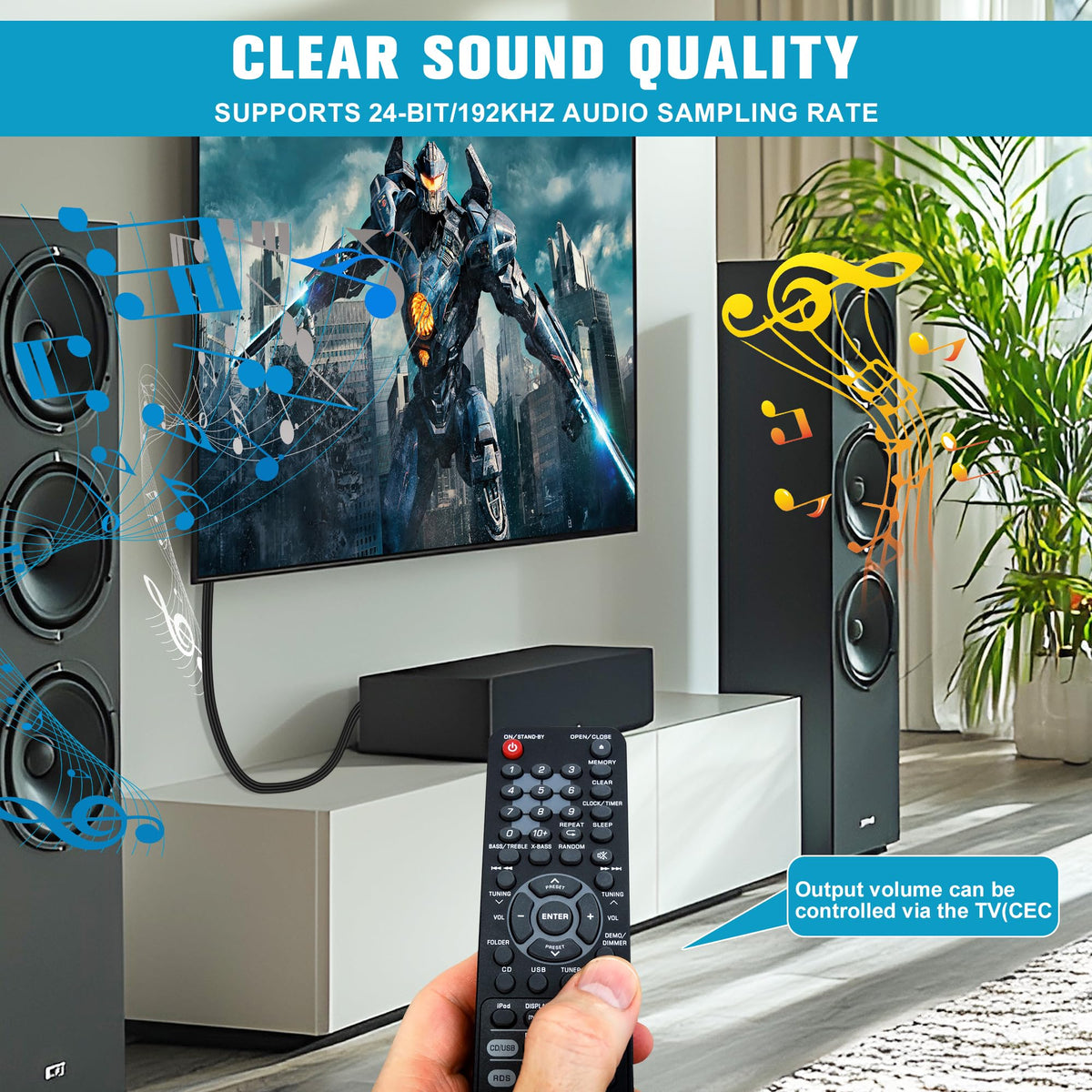 Unstincer arc-tv-setup-guide demonstrates simple setup for TV to speakers