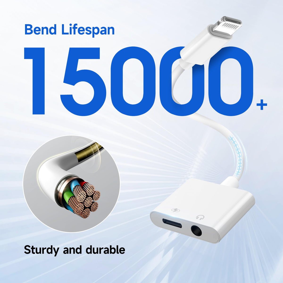 Untvie durable daily-use lightning-35mm adapter built for travel.
