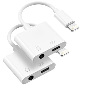 Untvie lightning-35mm adapter for iPhone delivers wired audio.