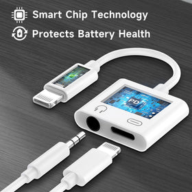 Untvie plug-and-play-lightning-35mm adapter for instant use.