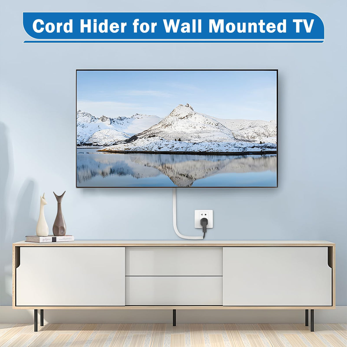 UOMTFAI hides USB and HDMI cables neatly behind surfaces.
