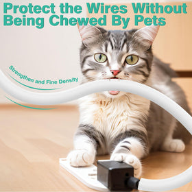 UOMTFAI pet-friendly wire protector shields cords