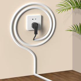 UOMTFAI quick, tool-free cable management that won't damage walls.