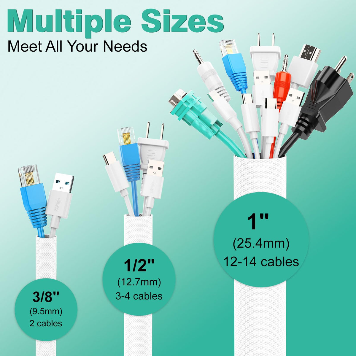 UOMTFAI flexible cable protector adapts to different layouts and cables.