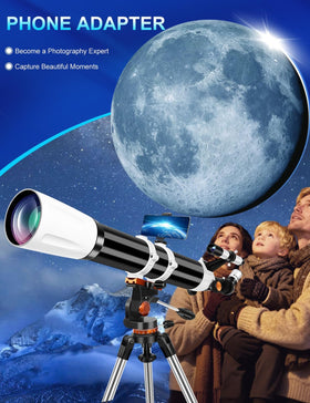 Uonol telescope 25mm eyepiece offers crisp wide-field viewing.