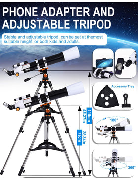 Uonol telescope phone adapter lets you capture celestial scenes.