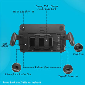 Up-Switch Orion docked Switch charging while you play