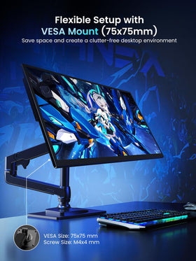 UPERFECT aluminum alloy body provides durable travel-ready construction