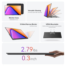 UPERFECT matte display improves daylight visibility and glare reduction.