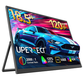 UPERFECT 18.5-inch portable monitor front view for on-the-go productivity