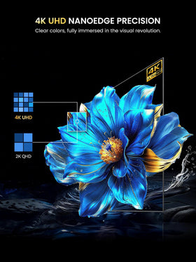 UPERFECT 4K OLED portable monitor with HDMI port for versatile device pairing