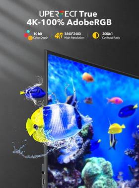UPERFECT 600 nits brightness supports outdoor use and bright environments.