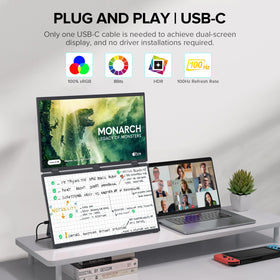 UPERFECT Delta Max gaming-console-ready display for smooth, responsive play.
