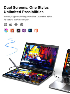 UPERFECT Delta Pro Touch 2560x1600 resolution delivering sharp text and details