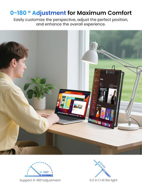 UPERFECT full HD resolution ensures sharp on screen details.