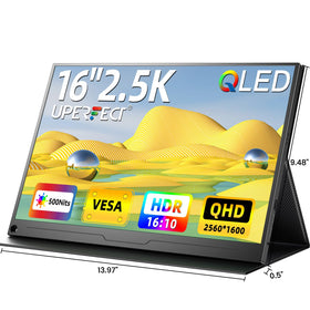 UPERFECT MacBook compatibility with up to 2.5K resolutions and show all resolutions.