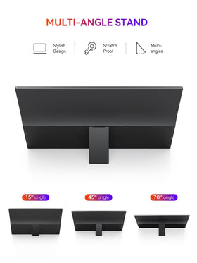 UPERFECT display with ultra-narrow bezels for immersive viewing on the go