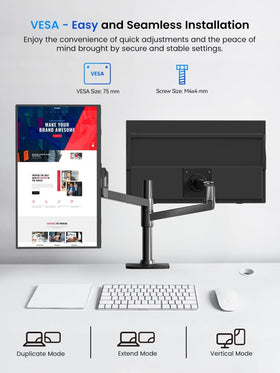 UPERFECT 16:9 golden ratio design maximizes screen space for work and entertainment.